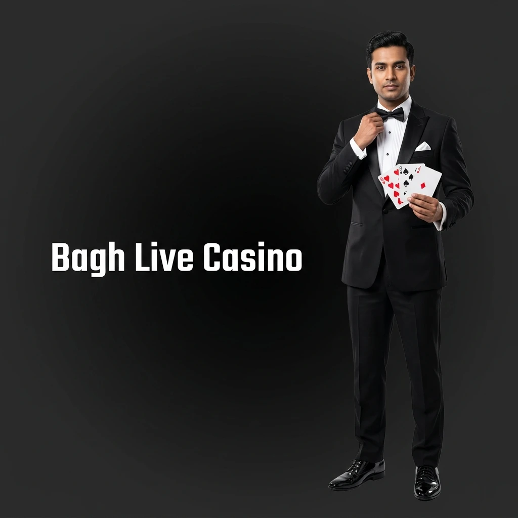 Bagh Live Casino with professional dealers streaming HD roulette, blackjack, baccarat, Teen Patti and live game shows