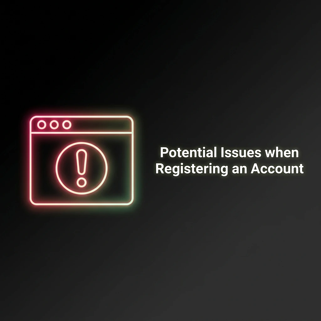 Common account registration issues and solutions including email confirmation, form errors, phone number conflicts, document uploads, and suspensions.